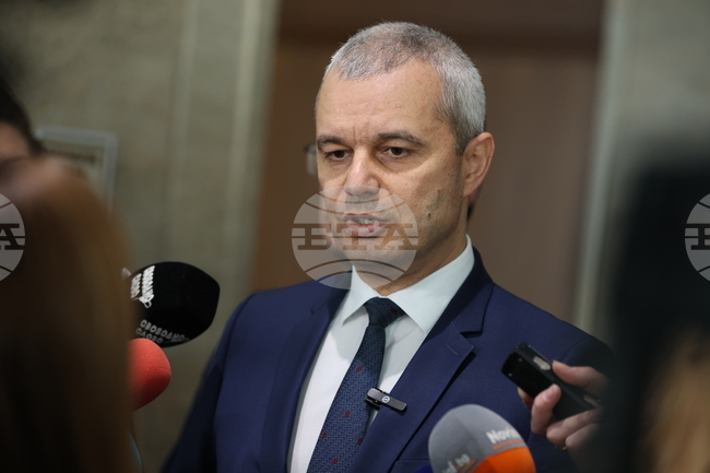 Парламент - Костадин Костадинов - изявление