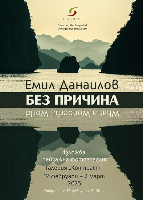 Емил Данаилов прави изложба „Без причина“ 