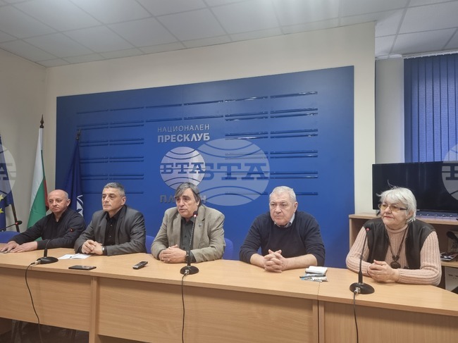 Национален пресклуб на БТА Плевен - пресконференция - Гражданско движение за президентска република