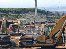 Созопол - депо за битови отпадъци - първа копка