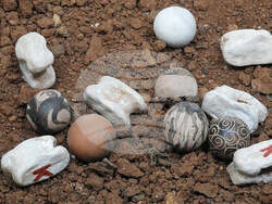 Ашици и топчета Гърция. 4 в. пр.Хр. Снимка: НАИМ-БАН