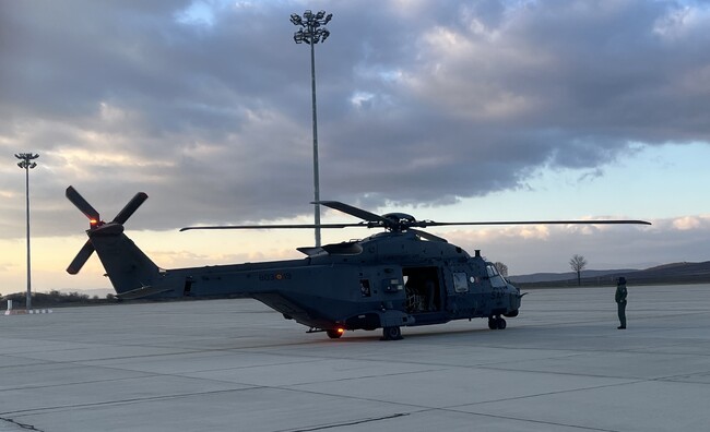 Министерство на отбраната: Участниците в учението на НАТО „Steadfast Dart - 2025“ от състава на Силите за специални операции на Испания се пребазираха в нашата страна