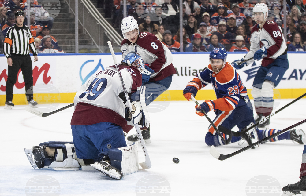 Avalanche Oilers Hockey