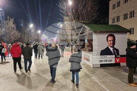 Косово - Движение „Самоопределение" - митинг