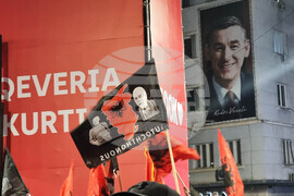 Косово - Движение „Самоопределение" - митинг