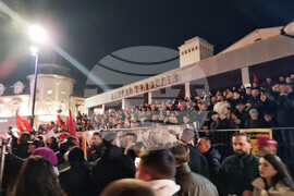 Косово - Движение „Самоопределение" - митинг