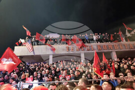 Косово - Движение „Самоопределение" - митинг