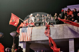 Косово - Движение „Самоопределение" - митинг