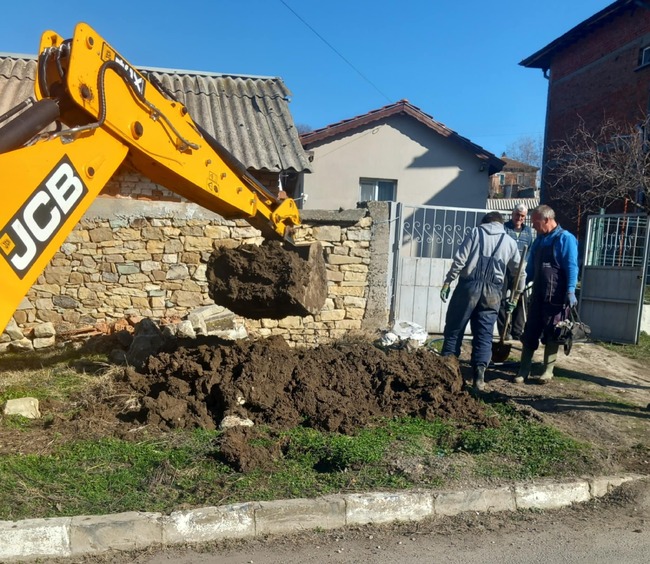 Близо 130 водомера са монтирани по новоизградена водопроводна мрежа в хасковското село Маслиново
