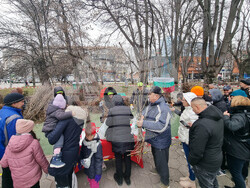 Плевен - подаряване на дръвчета - кампания