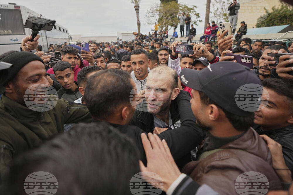 Израел ще освободи 369 палестински затворници утре в замяна на заложници, държани в ивицата Газа, съобщи неправителствена организация