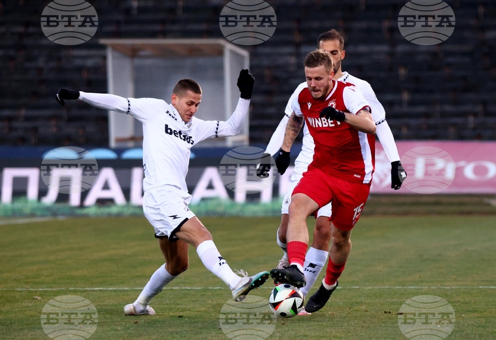 Славия се наложи над ЦСКА в среща от 20-ия кръг на Първа лига