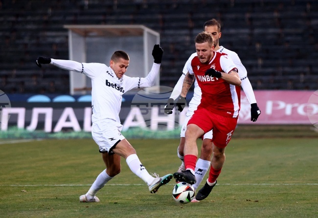 Славия се наложи над ЦСКА в среща от 20-ия кръг на Първа лига