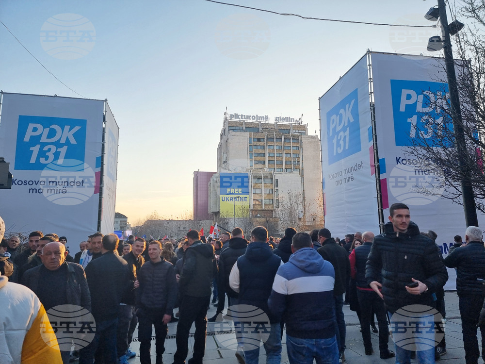 Косово - парламентарни избори - митинги - опозиция