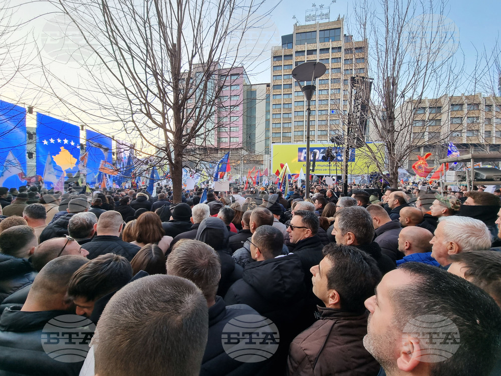 Косово - парламентарни избори - митинги - опозиция