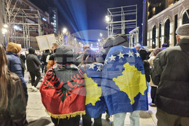 Косово - парламентарни избори - митинги - опозиция