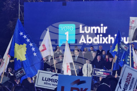 Косово - парламентарни избори - митинги - опозиция