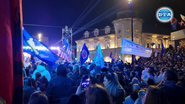 Опозиционни партии в Косово проведоха своите заключителни митинги в деня преди изборите