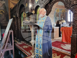 Шумен - църква „Свето Възнесение"  - неделна служба