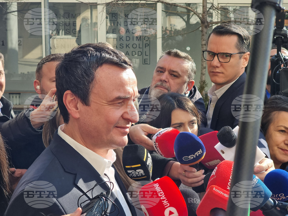 Косово - парламентарни избори - Албин Курти - гласуване