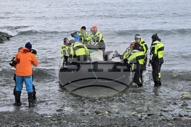 Antarctica - Livingstone Island - Base - Fifth Group - Reception