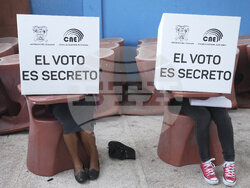 APTOPIX Ecuador Election