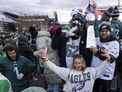Chiefs Eagles Super Bowl Football