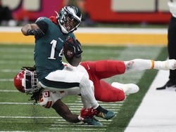 APTOPIX Super Bowl Football