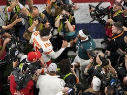 APTOPIX Super Bowl Football