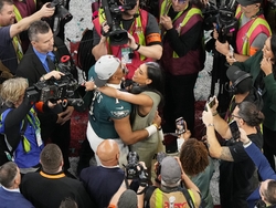 APTOPIX Super Bowl Football