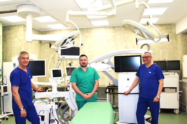 УМБАЛ-Бургас оборудва неврохирургичната операционна с нова апаратура