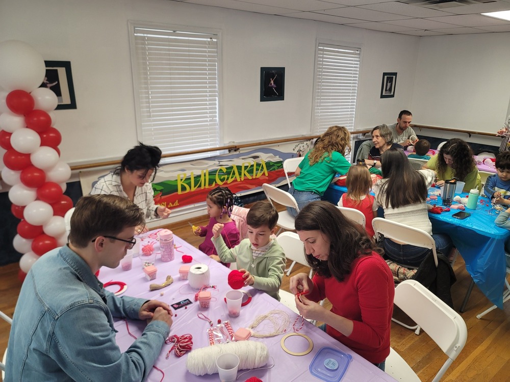 Първото събитие в Българо-американския културен център в Атланта бе работилничка за мартеници