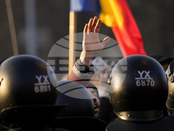 Romania Election Protest