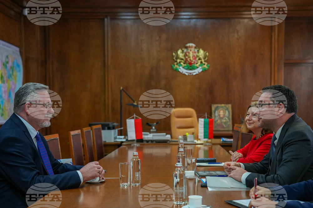 Interior Minister Mitov Meets Polish Ambassador to Bulgaria