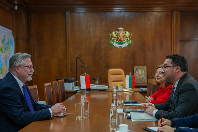 Interior Minister Mitov Meets Polish Ambassador to Bulgaria 