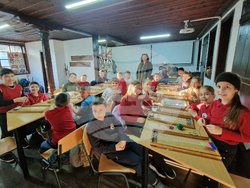 Търговище - детска група „Жарава“ - тъкане