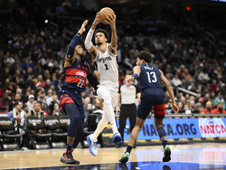 Spurs Wizards Basketball