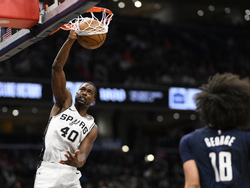 Spurs Wizards Basketball