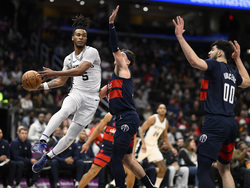 Spurs Wizards Basketball
