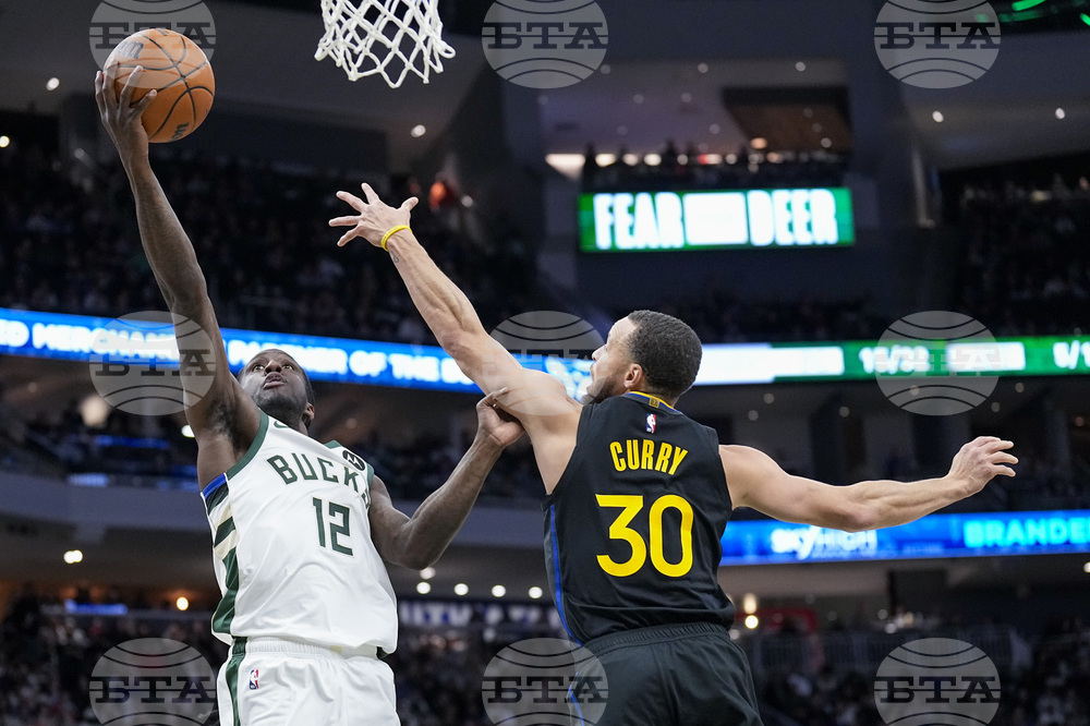 Warriors Bucks Basketball