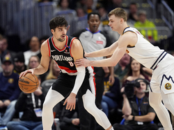 Trail Blazers Nuggets Basketball