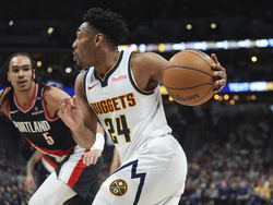 Trail Blazers Nuggets Basketball