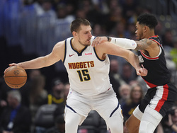 Trail Blazers Nuggets Basketball