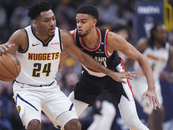 Trail Blazers Nuggets Basketball