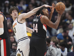 Trail Blazers Nuggets Basketball