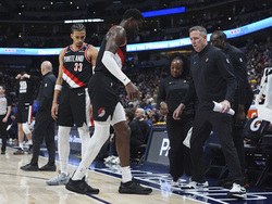 Trail Blazers Nuggets Basketball
