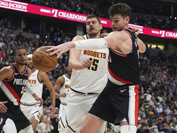 Trail Blazers Nuggets Basketball