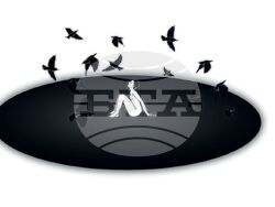 Изложба „Една от три: Субективни гледни точки за аборта и безплодието“. Снимка: Екипът на събитието