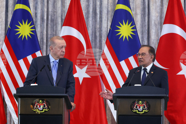 Турция и Малайзия се стремят към двустранна търговия в размер на 10 милиарда долара в рамките на ново стратегическо партньорство