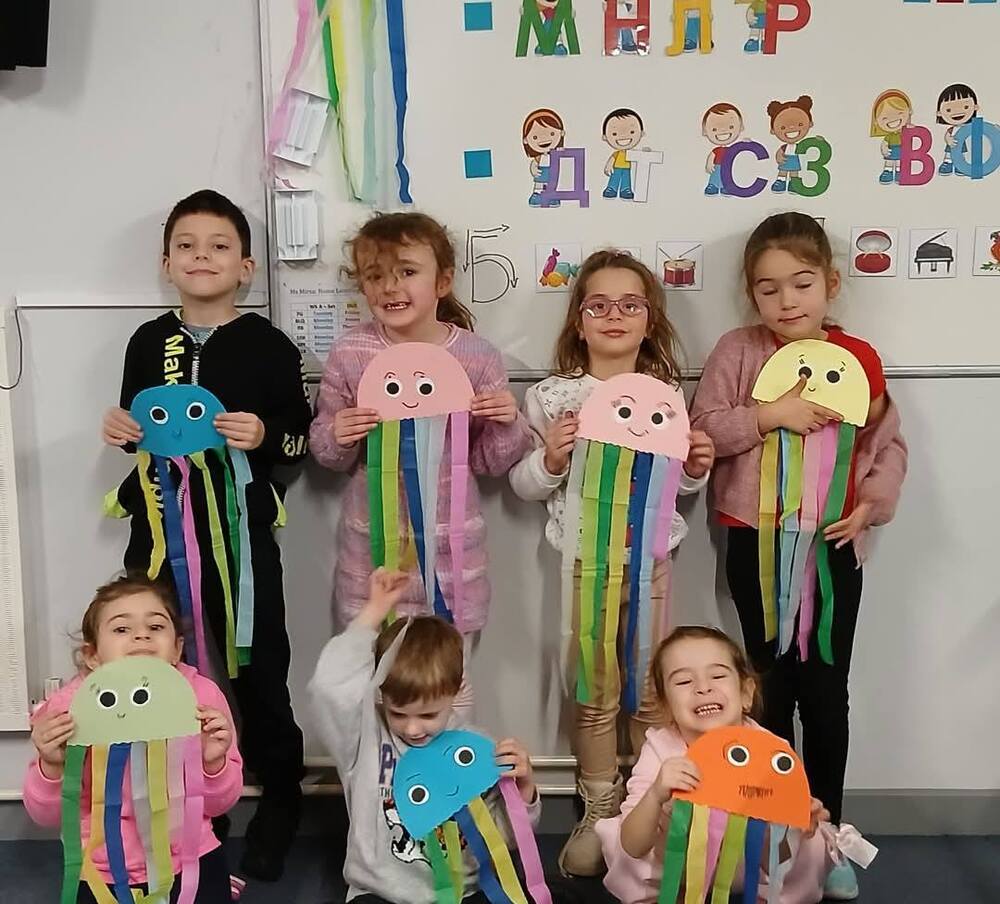 Занятие, посветено на морските обитатели, имаха ученици от Българското училище „Д-р Петър Берон“ в Рединг